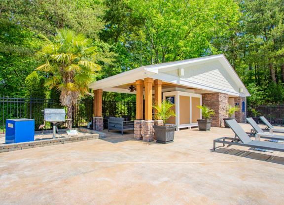 pool-house-and-grill at West Pointe Apartments, Burlington, 27215