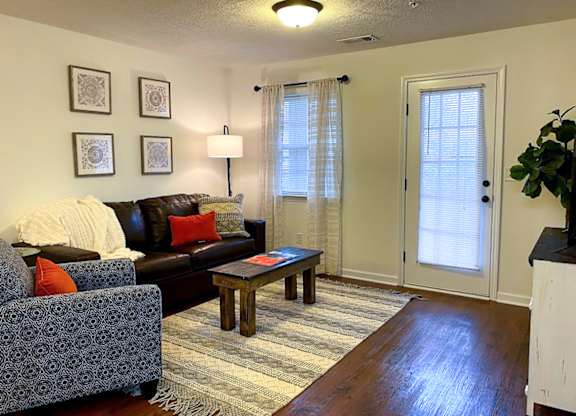 Modern Living Room at Helena Springs, Augusta, GA