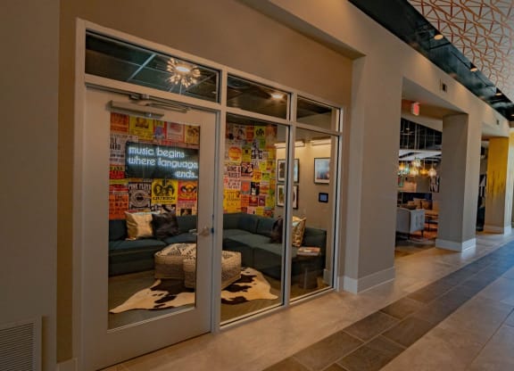 Music Lounge at The Collective NoDa, Charlotte, North Carolina