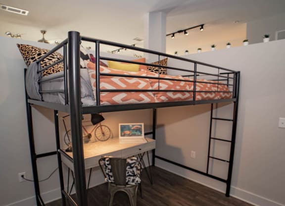 Study Area In Bedroom at The Collective NoDa, Charlotte