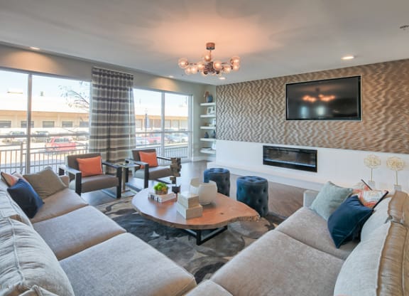 Clubhouse Interior at The Maywood, Oklahoma City, OK, 73104