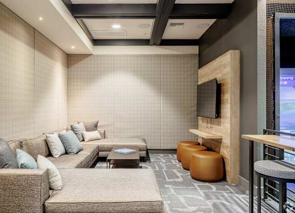 Social Lounge With TV at Arbour Commons, Colorado, 80023