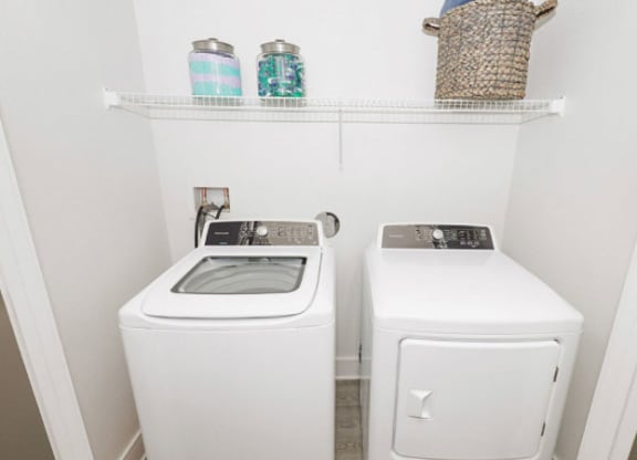 Washer Dryer at Cue Luxury Apartments, Cypress, TX