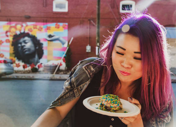 Reigning Donuts at The Collective NoDa, Charlotte, North Carolina