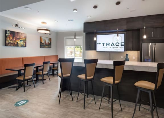 a restaurant or other place to eat at the trace conference center