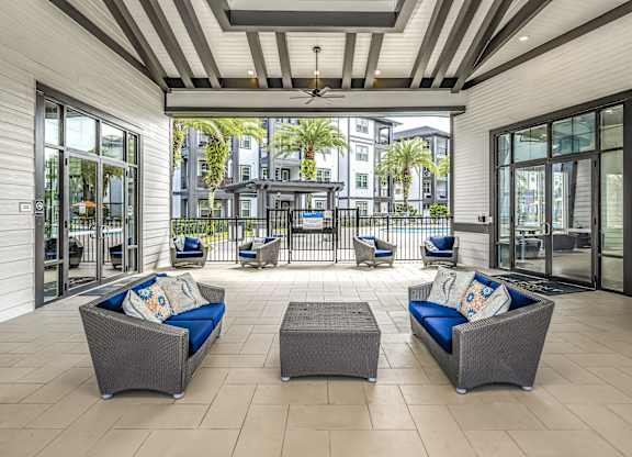 The Point at Tamaya Luxury Apartments in Jacksonville, FL 32246 Outdoor Seating