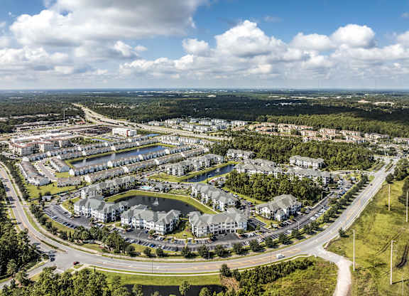 The Point at Tamaya Luxury Apartments in Jacksonville, FL 32246 Aerial View