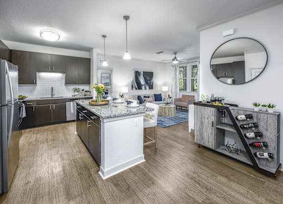 The Point of Tamaya Luxury Apartments in Jacksonville, FL 32246 - Designer Kitchen 01