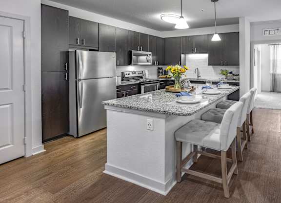 The Point of Tamaya Luxury Apartments in Jacksonville, FL 32246 - Designer Kitchen 02