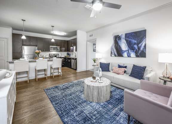 The Point of Tamaya Luxury Apartments in Jacksonville, FL 32246 - living room 01