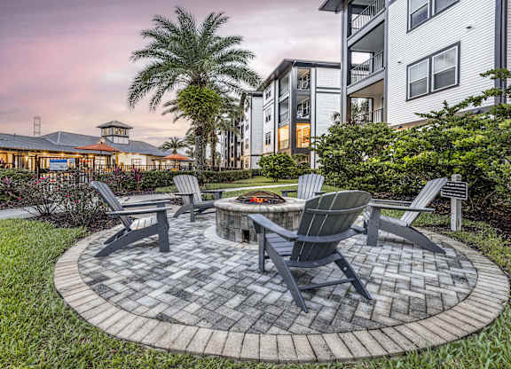 The Point of Tamaya Luxury Apartments in Jacksonville, FL 32246 - Firepit 01
