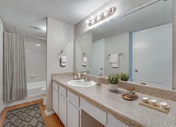 Full Bathroom at Bardin Oaks Apartments, Arlington