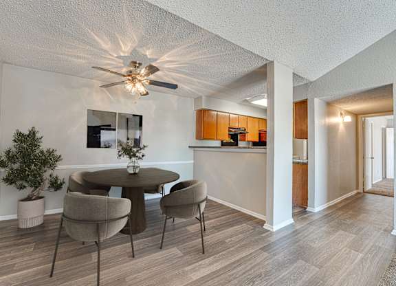 Artistic Finished Dining Room at Bardin Oaks Apartments, Texas, 76018
