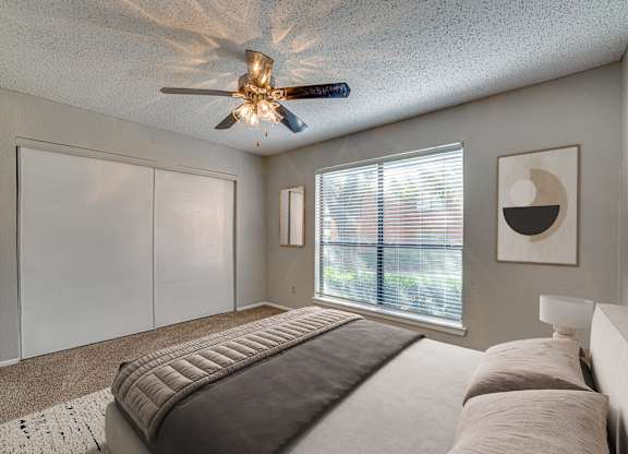 Cozy Bedroom at Bardin Oaks Apartments, Arlington, Texas