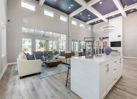 Community Clubhouse at Delray Apartments, Houston, 77077