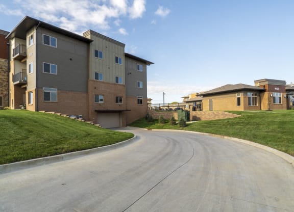 Underground parking is included at 360 at Jordan West best new apartments West Des Moines IA 50266