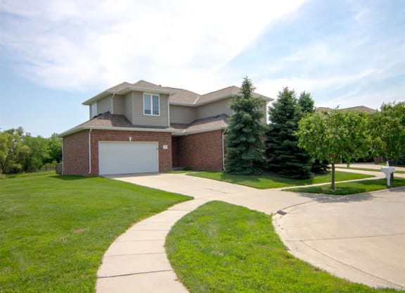 Outside View of Cascade Pines Duplex in Lincoln NE