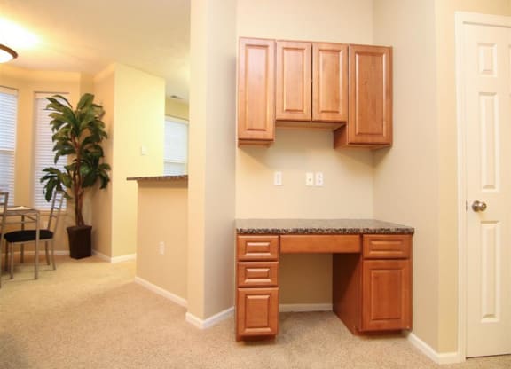 study space at Ridge Pointe Villas in Lincoln Nebraska