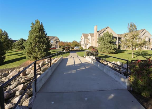 bridge at Stone Ridge Estates in Lincoln Nebraska