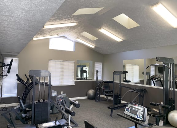 24 hour fitness center at ridge pointe villas in lincoln nebraska