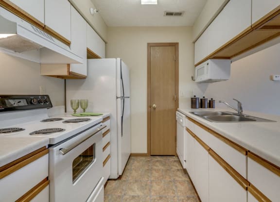 Pine Lake Heights three bedroom kitchen