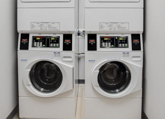 On-site laundry facility at The Central apartments near downtown Minneapolis MN 55408