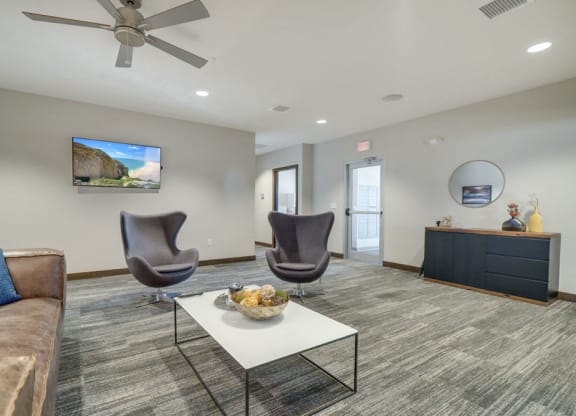 Leasing office at WH Flats luxury apartments in south Lincoln NE