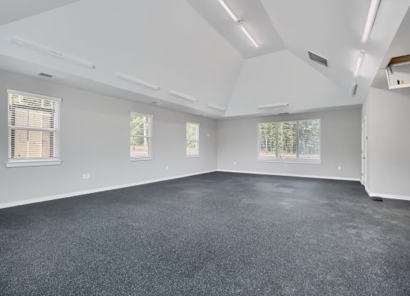 the interior Urbana HiOaks Community room
