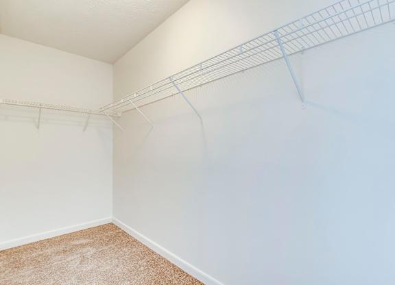 Meadows at Green Tree Apartments in Clarksville, IN Large Closet