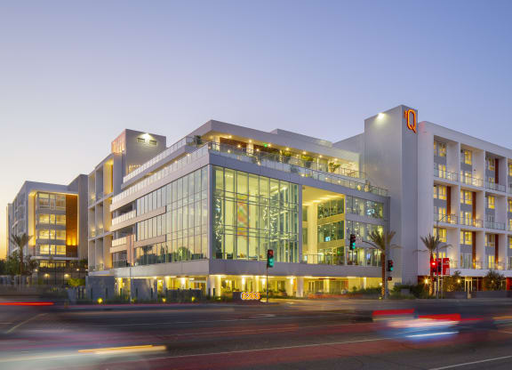 Dusk Front at The Q Topanga, Woodland Hills, California