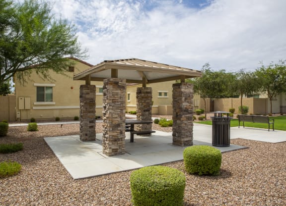 Court yard at Chandler Heights, Chandler, AZ