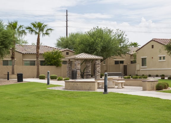 Court yard at Chandler Heights, Chandler, AZ