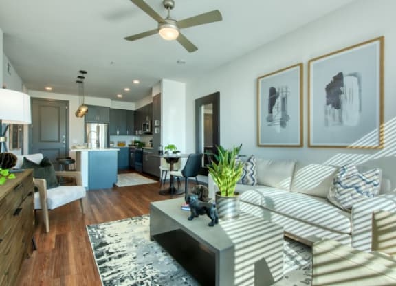 Living room at Elevation San Tan, Gilbert, AZ