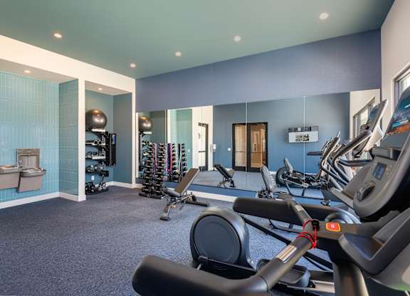 Pillar at Fountain Hills upgraded fitness center with machines