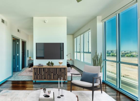 Living room at Elevation San Tan, Gilbert