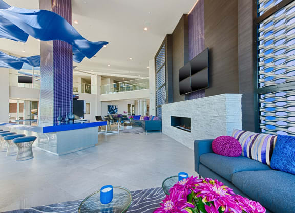 Lobby area at The View at Cascade Apartments, Scottsdale