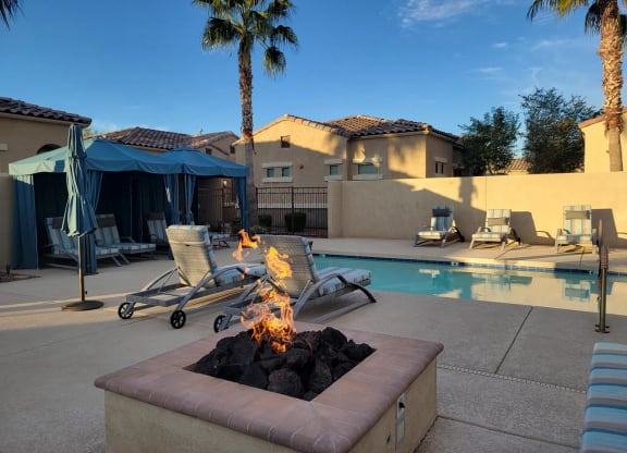 Fire Pit at Chandler Heights, Chandler, AZ