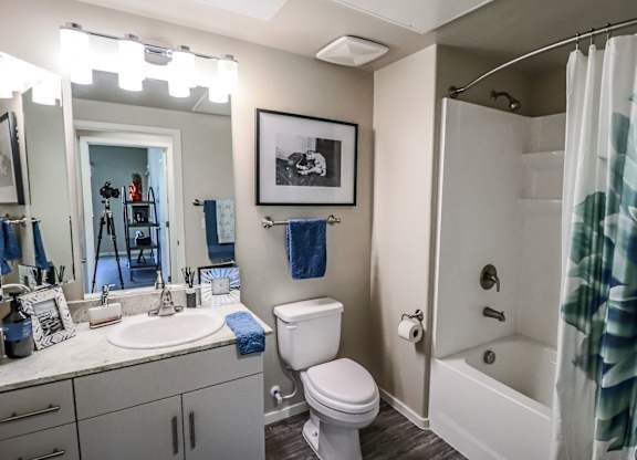 Bathroom, Sink, Shower, Bathtub, Mirror
