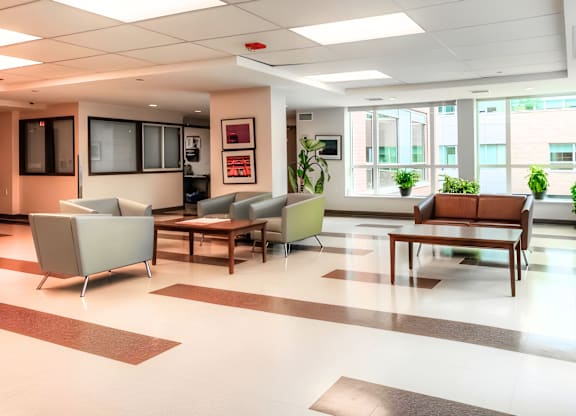 100 Lower Ossington Avenue foyer/common room