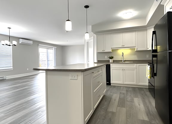 155 Kedgwick Drive kitchen and living space