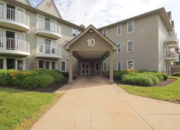 The number 10 is displayed on the front of a building.