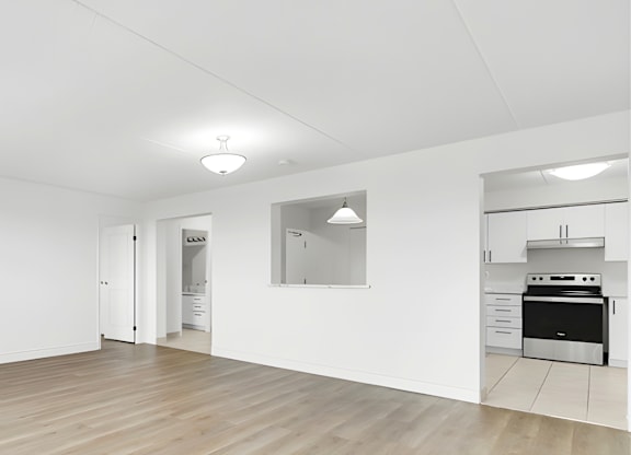 Heritage Place living room and kitchen