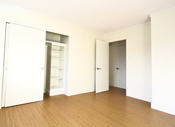 Parker Street Apartments Bedroom Closet