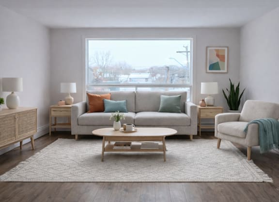 Pine Glen Apartments Living Room