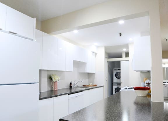 Quinpool Court Kitchen and Laundry