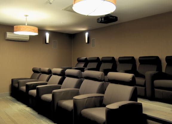 S2 Apartments Theatre Room