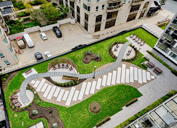 Spring Garden Terrace Aerial View