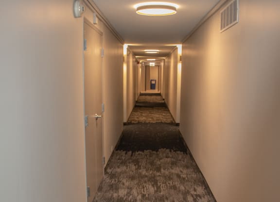 Remodeled Hallway Corridor