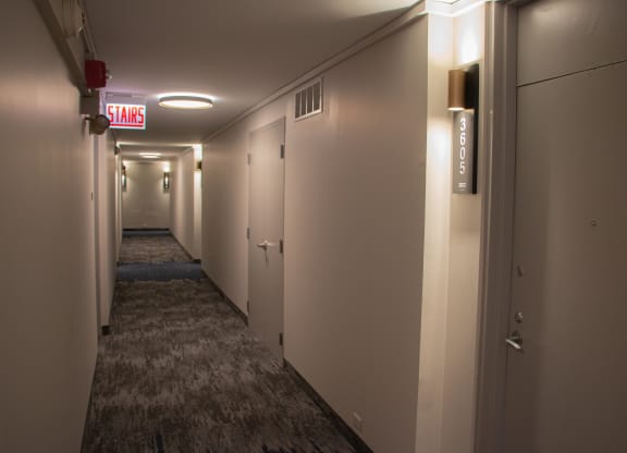 Remodeled Hallway Corridor