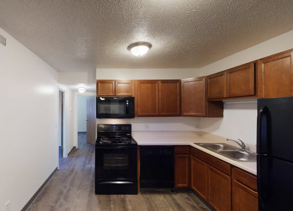 Kitchen gallery at Quail Meadow Apartments, Ohio, 45240